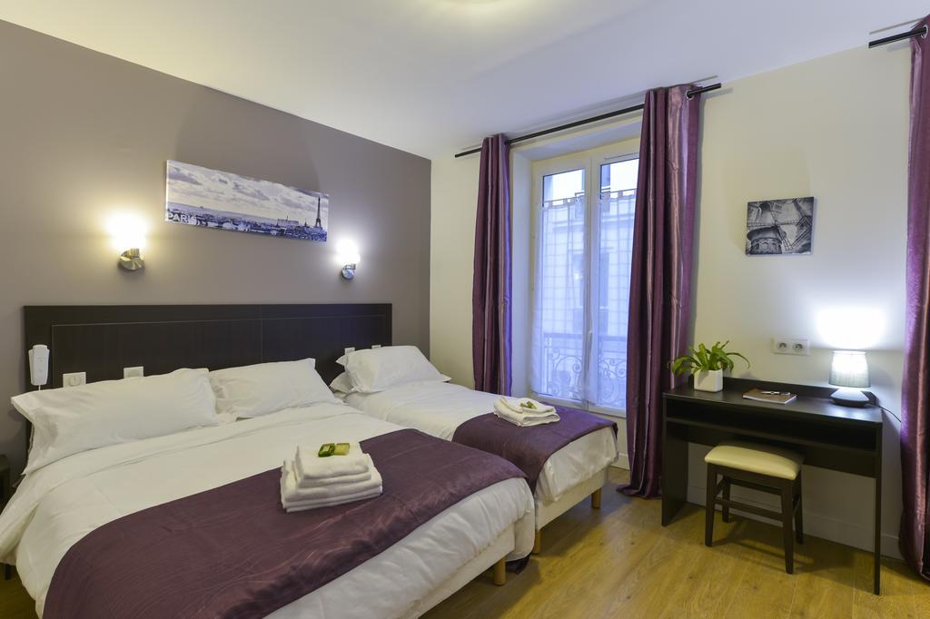 Hotel Du Quai De Seine París Habitación foto