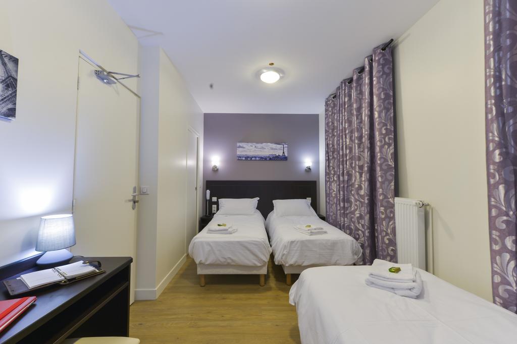 Hotel Du Quai De Seine París Habitación foto